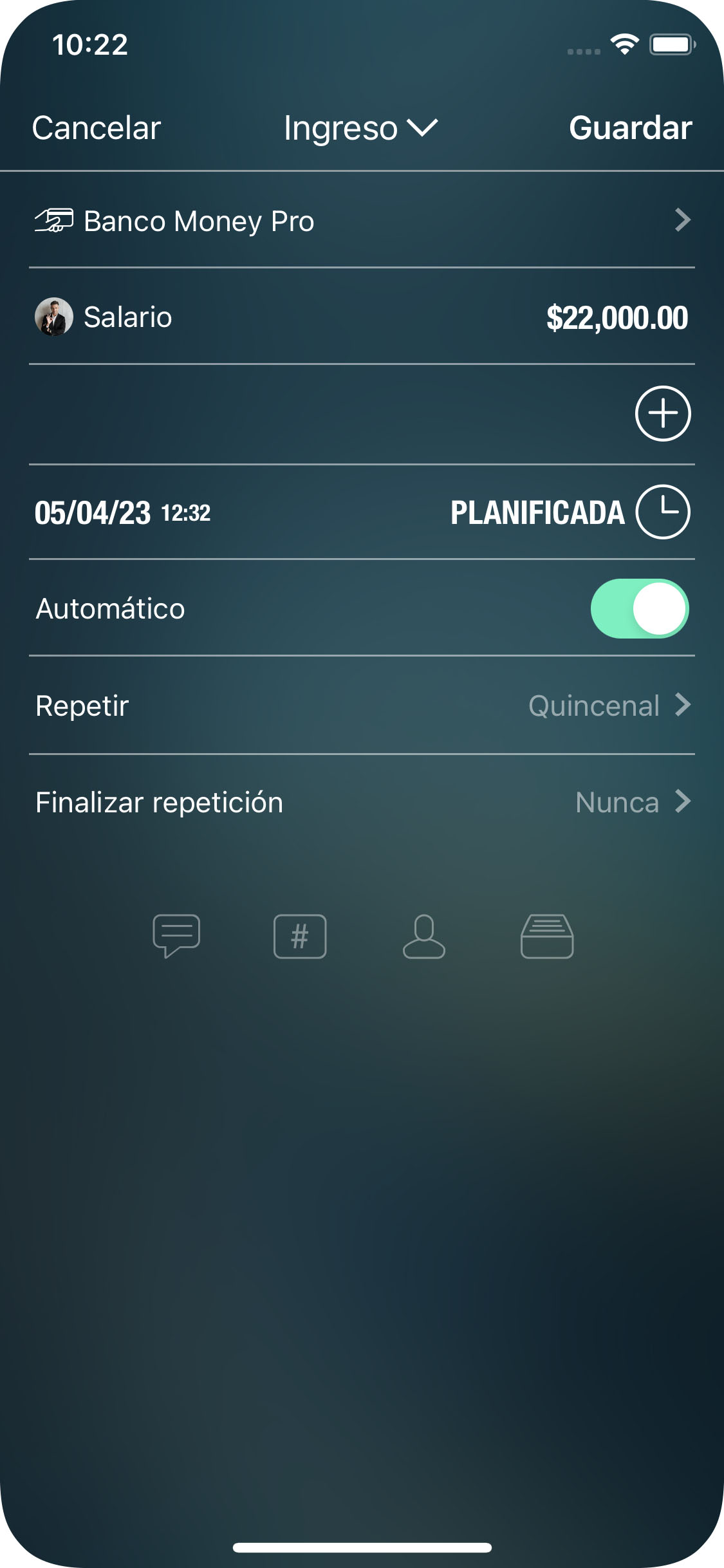 Money Tracker - Planificado y facturas recurrentes - iPhone