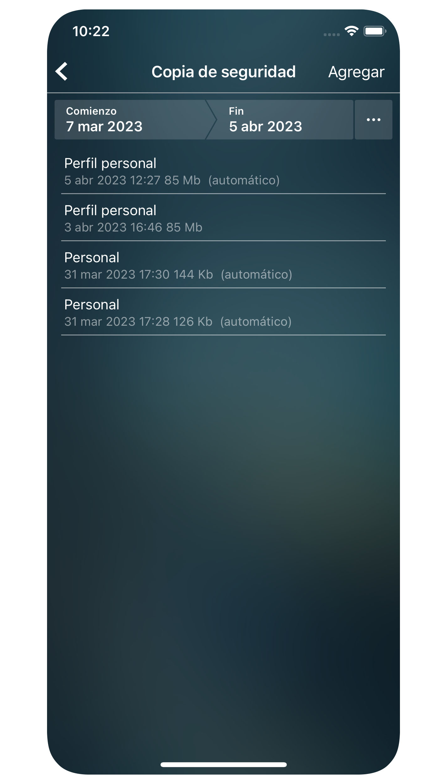 Money Tracker - Backup - iPhone